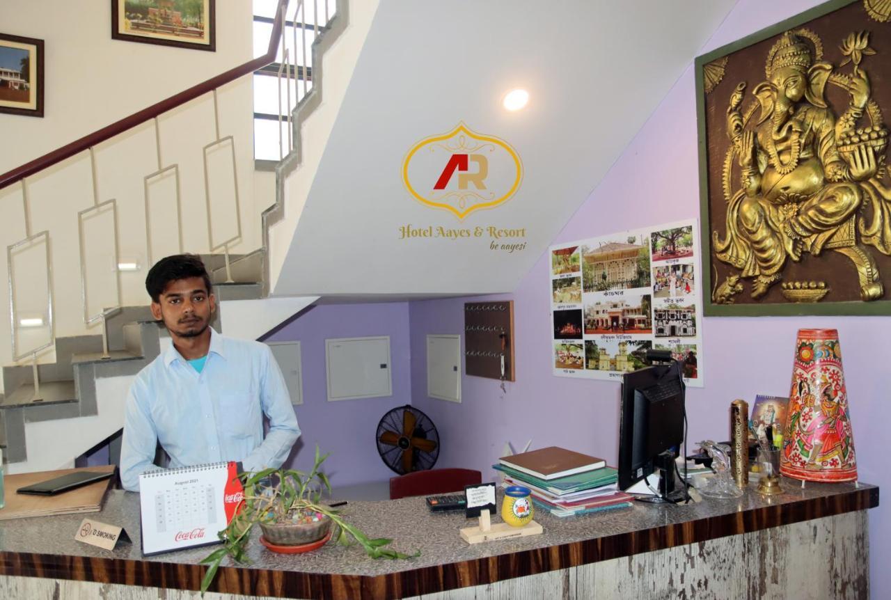 Hotel Aayes And Resort Shānti Niketan Eksteriør bilde